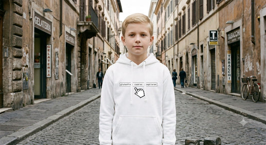 kids hoodie: glutenfreie cookies akzeptieren
